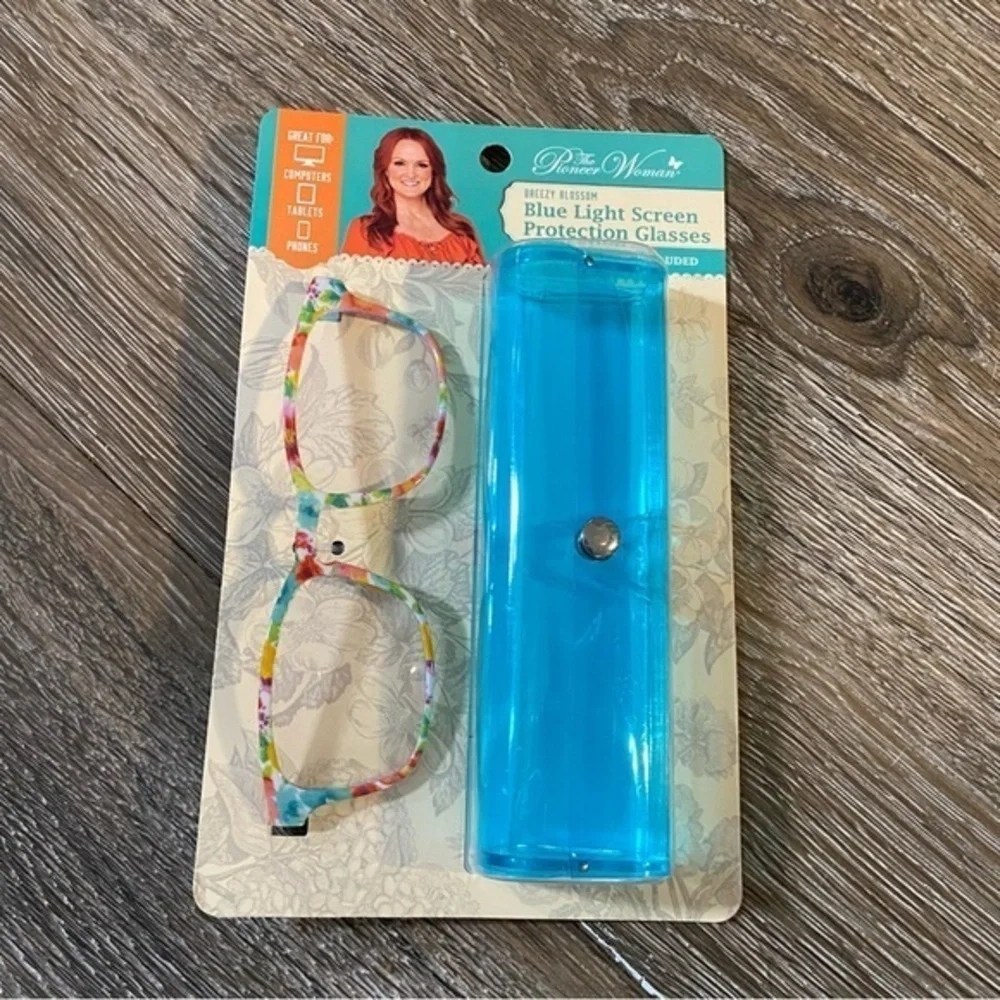 Pioneer Woman Blue Light Glasses Screen Protection New‎ Breezy Blossom